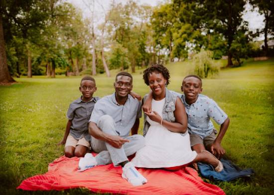 A family spending their day out in nature as part of their routine bonding and restoration schedules.