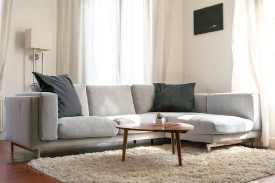  A well spaced living room with no clutter problems.